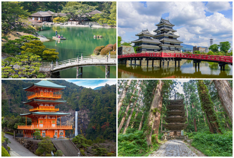 Japan attractions landmarks kyoto